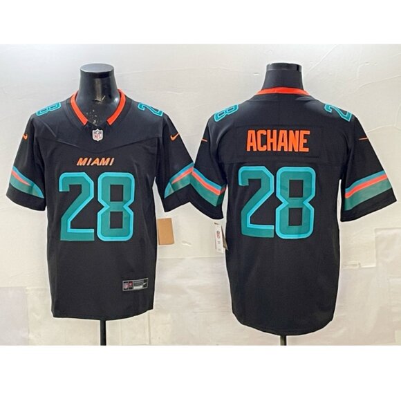 Mens Youths Choose De'Von Achane Stitched Jersey Pitch Blue Vapor